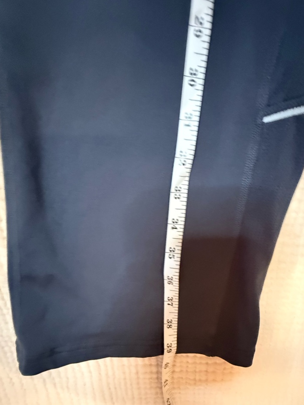 Athleta Women Large Charcoal Bootcut Yoga Pants Athletic 39" Inseam Reflective - Picture 14 of 16
